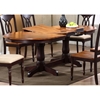 Gatsby Oval Dining Table - Double Butterfly Leaf, Whiskey & Mocha - ICON-OV90-DT-WY-MA