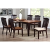 Niro Extending Dining Table - Tapered Legs, Whiskey & Mocha - ICON-RT-78-DT-WY-MA
