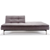 Dublexo Deluxe Tufted Sofa Bed - Steel Legs, Begum Dark Gray - INN-94-741050C505-8-2