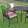 Mandalay 5 Piece Outdoor Set in Antique Black - INTC-3454