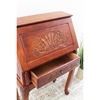 Victorian Wood Secretary Desk - Mahogany Stain Finish - INTC-3832