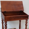 Windsor Wood Writing Desk - Mahogany Stain Finish - INTC-3836