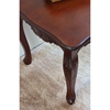 Windsor Wood End Table - Queen Anne Style - INTC-3862-ST