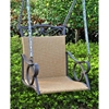 Valencia Iron and Wicker Swing Chair - INTC-4101-SGL