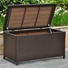Barcelona Outdoor Trunk / Coffee Table - Chocolate Wicker - INTC-4220-CH