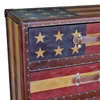 Old Glory Chest - 3 Drawers, Strap Handles - INTC-46B-10B377A