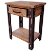 Woodrow Side Table - 1 Bottom Shelf, 1 Drawer - INTC-46B-11B625
