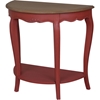 Ashbury Altesse Console Table - Half Moon, Antique Red - INTC-PS-ALT-10-AR