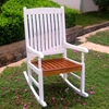 Tessa White Porch Rocker Chair - INTC-VF-4108-WT-OK
