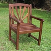 Sapporo Wooden Outdoor Armchair - INTC-VF-4207