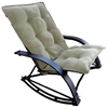 Redford Folding Rocker Chair - Sage Microsuede - INTC-RC920SFR-PD-SG