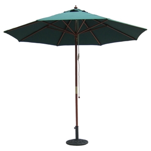 9 Outdoor Hunter Green Umbrella 