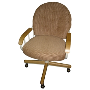 Upholstered Bucket Chair - Swivels and Tilts 