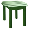 Hunter Green Solid Wood Adirondack Side Table - IC-T-51901