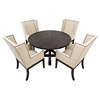 Pacific Heights 52" Round Dining Table - Chestnut - JOFR-1580-52TBKT