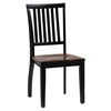 Braden Slat Back Chair - Antique Black - JOFR-272-219KD