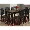 Braden 7 Pieces Dining Set - Rectangular Table, Slat Back Chairs - JOFR-272-60-219KD-SET