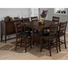 Taylor 7 Pieces Counter Height Storage Dining Set - Cherry - JOFR-337-54TBKT-BS923KD-SET