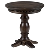 Geneva Hills Round Chairside Table - Rustic Brown - JOFR-677-7TBKT