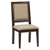 Geneva Hills 7 Pieces Dining Set - Rectangle Table, Upholstered Chairs - JOFR-678-78-423KD-SET