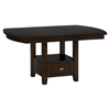 Mirandela 7 Pieces Dining Set - Upholstered Chair, Storage Base Table - JOFR-836-78TBKT-947KD-SET