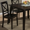 Roasted Java "X" Back Side Chair - JOFR-852-806KD