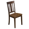 Kura Slat Back Dining Chair - Espresso and Canyon Gold - JOFR-875-265KD