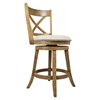 Turner's Landing 7 Pieces Dining Set - X Back Stools, Extension Table, Light Tobacco - JOFR-916-60-BSS222KD-SET