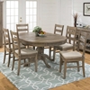 Slater Mill 5 Pieces Extension Dining Set - Ladderback Chairs - JOFR-941-66TBKT-538KD-SET