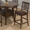 Caleb Weave Back Counter Height Stool - Brown - JOFR-976-BS515KD