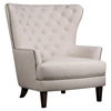 Conner Chair - Tufted, Wingback, Natural - JOFR-CONNER-CH-NATURAL