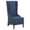 Naomi High Back Nailhead Accent Chair - Blue - JOFR-NAOMI-CH-BLUE