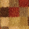 Daley Hand Woven Shaggy Rug in Beige and Brown - KMAT-2009-BEIGE-BROWN
