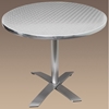 Cafe Dinette Table with Stainless Steel Folding Tabletop - LMS-TB-CAFE-SS