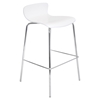 Woodstacker Stackable Barstool - White (Set of 2) - LMS-BS-STAKWD-W2