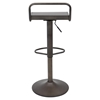 Emery Height Adjustable Barstool - Swivel, Antique - LMS-BS-TW-EMRY-AN