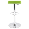 Surf Height Adjustable Barstool - Swivel, Green - LMS-BS-TW-SURF-GN