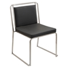 Cascade Stackable Dining Chair - Black (Set of 2) - LMS-CH-CASC-BK2