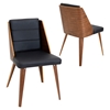 Galanti Dining Chair - Black (Set of 2) - LMS-CH-GAL-WL-BK2