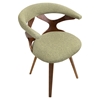 Gardenia Dining Chair - Green - LMS-CH-GARD-WL-GN