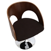 Ava Height Adjustable Chair - Swivel, Brown - LMS-CH-JY-AVA-WL-BN