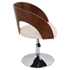 Ava Height Adjustable Chair - Swivel, Cream - LMS-CH-JY-AVA-WL-CR
