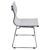 Mirage Stackable Dining Chair - White (Set of 2) - LMS-CH-MIRAGE-W2