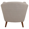 Rockwell Upholstery Armchair - Button Tufted, Beige - LMS-CHR-AH-RKWL-BG