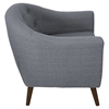 Rockwell Upholstery Armchair - Button Tufted, Gray - LMS-CHR-AH-RKWL-GY