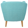 Rockwell Upholstery Armchair - Button Tufted, Teal - LMS-CHR-AH-RKWL-TL