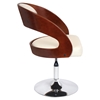 Pino Height Adjustable Chair - Swivel, Cream, Cherry - LMS-CHR-JY-PNO-CH-W
