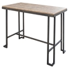 Roman Counter Table - Wooden Top, Antique Frame - LMS-CT-RMN-AN-BN