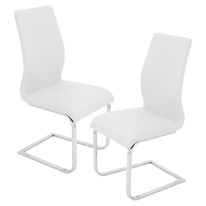 Foster Dining Chair - White (Set of 2) 