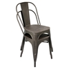 Oregon Stackable Dining Chair - Antique, Espresso (Set of 2) - LMS-DC-TW-OR-DKESP2